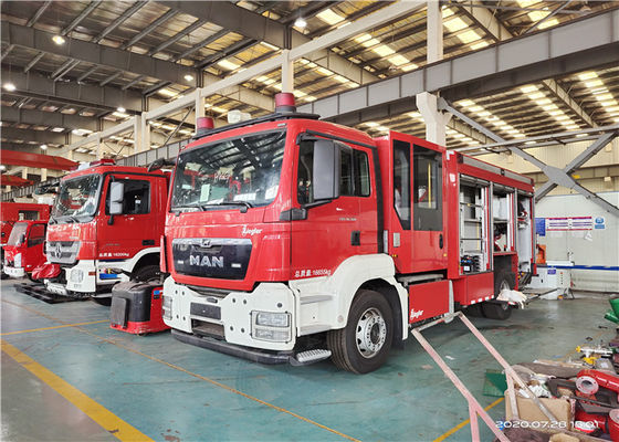 Corrosion Resistant 1.0MPa SS304 Stainless Steel 4x2 Water Tanker Fire Truck