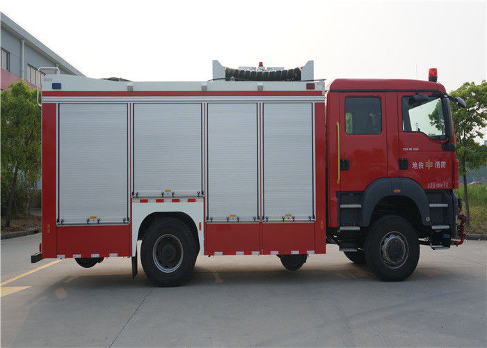 MAN Chassis 4x2 Drive Road and Rail Bifunction Fire Engine Fire Fighting Trcuk