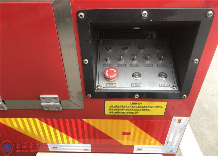 25 Meters Max Height Short Adjustment Time Aerial Ladder Fire Truck 4x2 Drive​