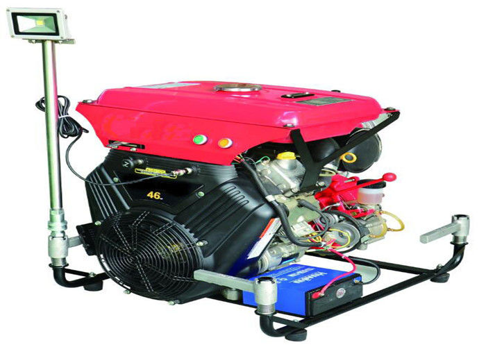 Two Stage Special Vehicles Portable Fire Water Pump Highest Lift 145m