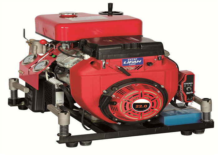 Middle Pressure Diesel Portable Fire Pump , Middle Flow Portable Fire Pump