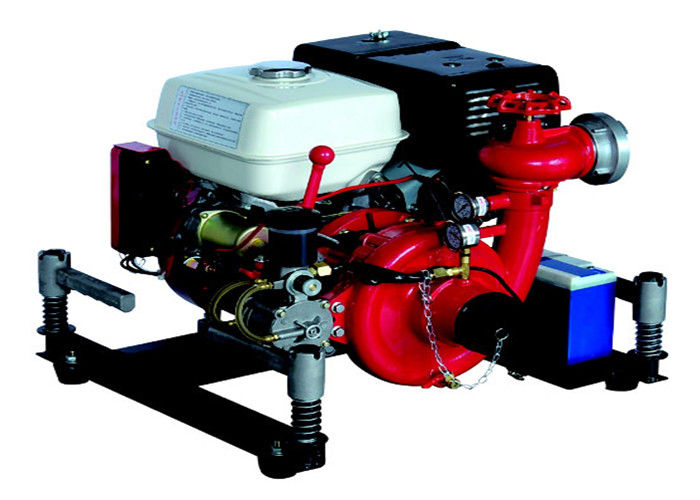 600l / Min Flow Rate Diesel Fire Pump , 0.55mpa Rated Pressure Fire Fighting Pumps