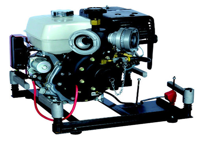 Single Stage Portable Fire Fighting Pumps Threaded 7800rpm High Lift Forest