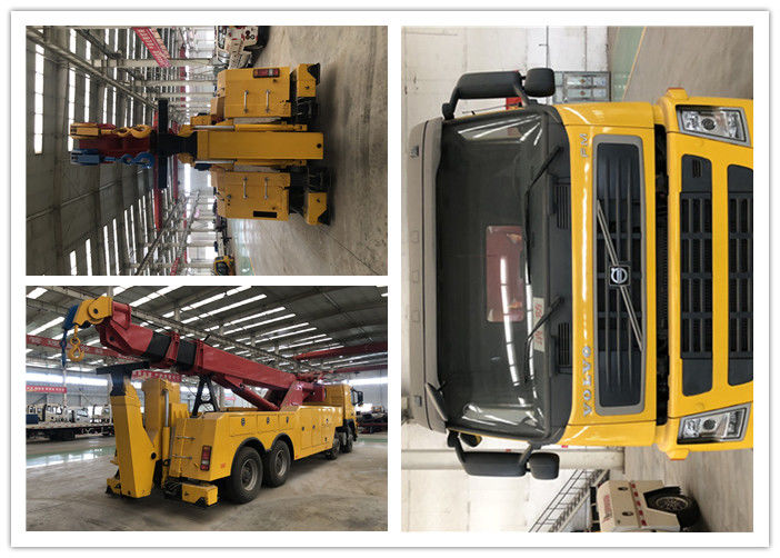 10 × 4 Drive VOLVO Road Wrecker Truck External Dimension 11342 × 2500 × 3710