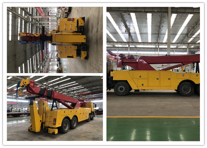 10 × 4 Drive VOLVO Road Wrecker Truck External Dimension 11342 × 2500 × 3710