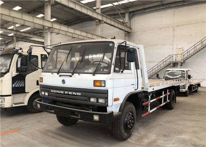 Diesel Fuel Heavy Wrecker Trucks / Flatbed Wrecker Truck 4*2 Drive Heavy Duty