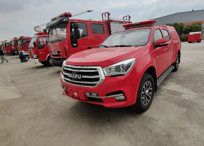 30m Hose Reel 300L Fixed Water Tank Pickup Fire Truck
