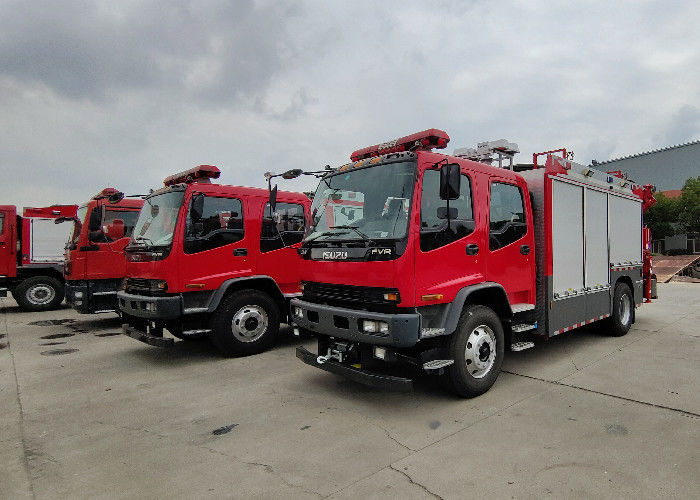 Aluminum Alloy 4x2 Drive Water and Foam Combined Fire Truck for Fire Suppression