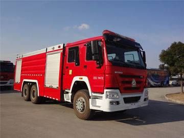 Wóz strażacki z pianki 6x4 z ​​pianką wodną o pojemności 16000 kg dla straży pożarnej