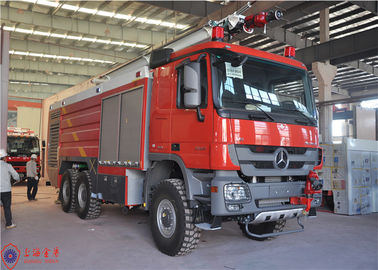 Napęd 6X6 Napęd 440kw Lotniskowy wóz strażacki do szybkiego ratowania pasażerów samolotów