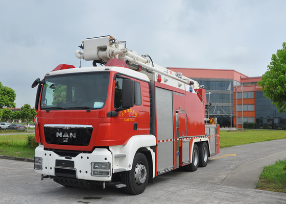 MAN 6x4 Drive Water Tower Wóz strażacki 32 metry do wysokich budynków